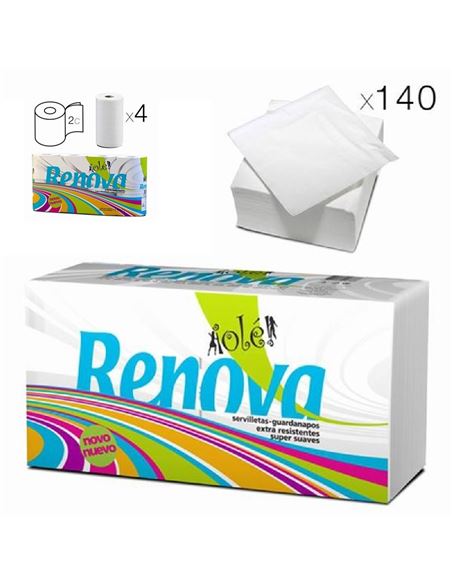 Papel, servilletas, pinchos