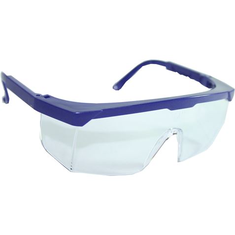 GAFAS DE PROTECCION AZULES LENTE BLANCO MADER - 57674