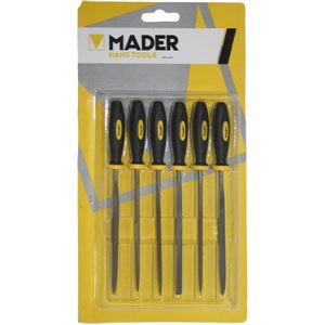 JUEGO LIMAS PRECISION 6 PCS 150mm. MADER