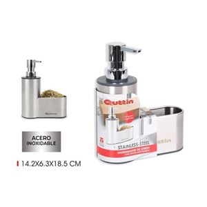 PORTA ESTROPAJOS CON DISPENSADOR QUTTIN
