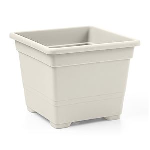MACETA CUADRADA 54CM BLANCA BLIM