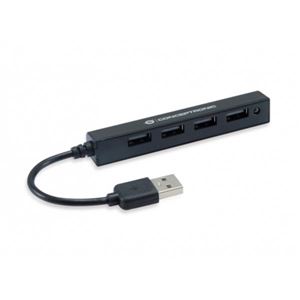 HUB USB 2.0 CONCEPTRONIC 4 PUERTOS HUBBIES05B