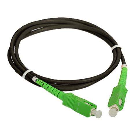 CABLE FIBRA OPTICA SC/APC-SC/APC MONOMODO 20 METROS CROMAD - CABLEFIBRA