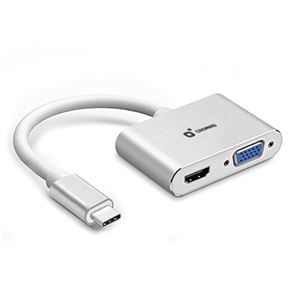 ADAPTADOR TIPO C - HDMI Y VGA CROMAD - CR0983
