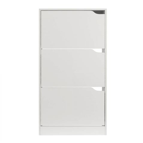 MUEBLE ZAPATERO NORDIC BLANCO 3 PUERTAS HBS - 5030770105