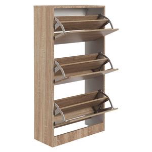 MUEBLE ZAPATERO NATURAL NORDIC 3 PUERTAS HBS