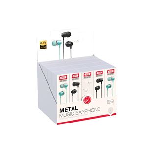 PACK EXPOSITOR 20 AURICULARES + MICROFONO METAL EP51 XO - XOEP50