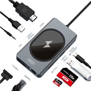 ADAPTADOR TIPO C HUB007 9 EN 1 XO - XOHUB007-1