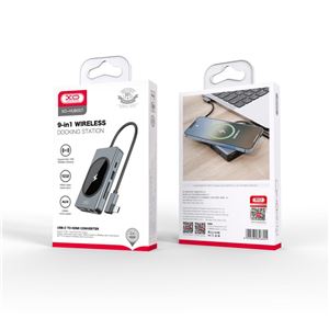 ADAPTADOR TIPO C HUB007 9 EN 1 XO - XOHUB007-4