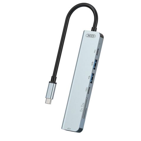 ADAPTADOR TIPO C HUB008 7 EN 1 XO - XOHUB008-1