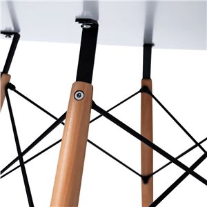 REACONDICIONADA MESA REDONDA DESIGN D600 120CM BLANCA - MESASMUVIP