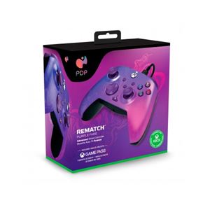 MANDO GAMEPAD PC/XBOX REMATCH WIRED PURPLE PDP - 708056069186-1