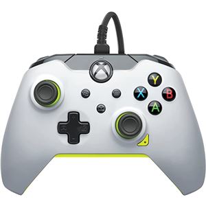 MANDO GAMEPAD PC/XBOX ELECTRIC WHITE WIRED PDP - 708056069018