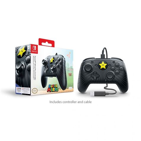 MANDO GAMEPAD FACEOFF PRO MARIO NINTENDO SWITCH PDP - 708056066178-1