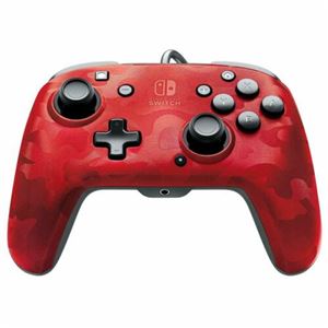 MANDO GAMEPAD FACEOFF DELUXE CAMO RED NINTENDO SWITCH PDP