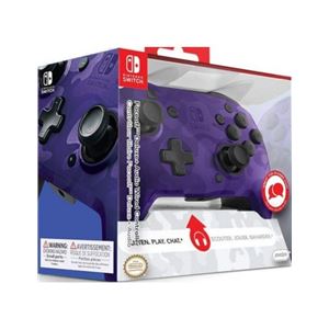 MANDO GAMEPAD FACEOFF DELUXE CAMO MORADO NINTENDO SWITCH PDP - 708056065713-1