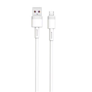 REACONDICIONADO CABLE NBQ166 CARGA RAPIDA USB - MICRO USB | 5A | 1 METRO | - XONBQ166MCWH