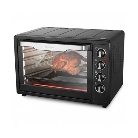 HORNO ELECTRICO 63 LITROS NEGRO 2200W GRUNKEL - HR-63RMRUSTI