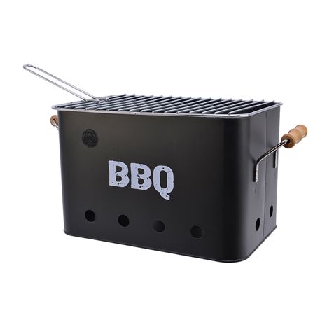 BARBACOA GRILL DE COLOR NEGRO 32,5X21X21CM - 83960