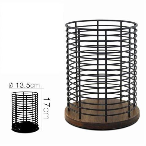 PORTA CUBIERTOS REDONDO MINAIA - 19437