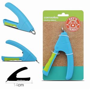 CORTAUÑAS PARA MASCOTAS TIPO GUILLOTINA 14CM