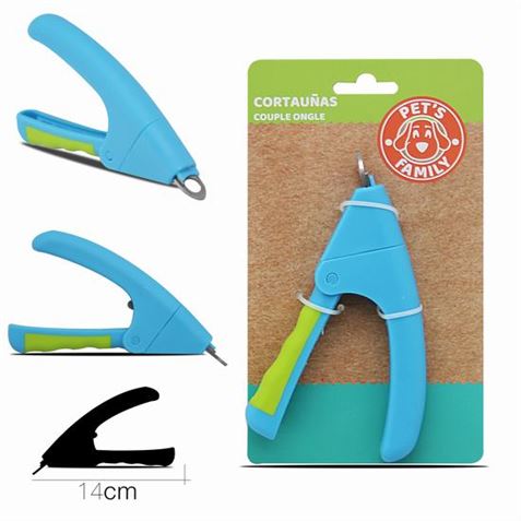 CORTAUÑAS PARA MASCOTAS TIPO GUILLOTINA 14CM - 51082