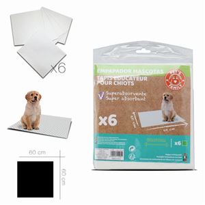 PACK 6 EMPAPADORES PARA CACHORROS - 11295