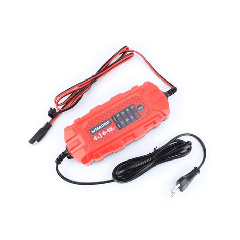 CARGADOR DE BATERIAS INTELIGENTE 4A 6-12V MADER - 63556