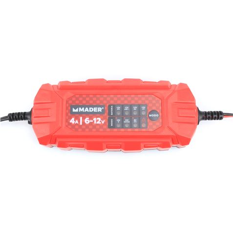 CARGADOR DE BATERIAS INTELIGENTE 4A 6-12V MADER - 63556-3