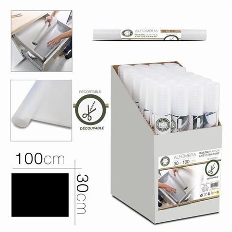 ROLLO ANTIDESLIZANTE 30X100CM RECORTABLE - 15892.