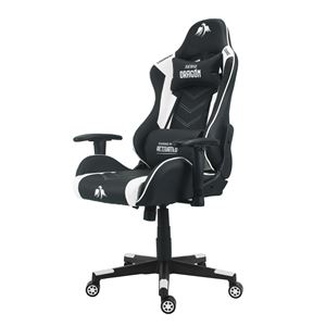 SILLA GAMING SERIE DRAGÓN BLANCA CROMAD - CR1145-2