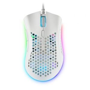 RATON GAMING 32000DPI PROGRAMABLE RGB MMEX BLANCO MARS GAMING - MMEXW