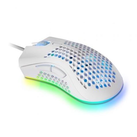 RATON GAMING 32000DPI PROGRAMABLE RGB MMEX BLANCO MARS GAMING - MMEXW1