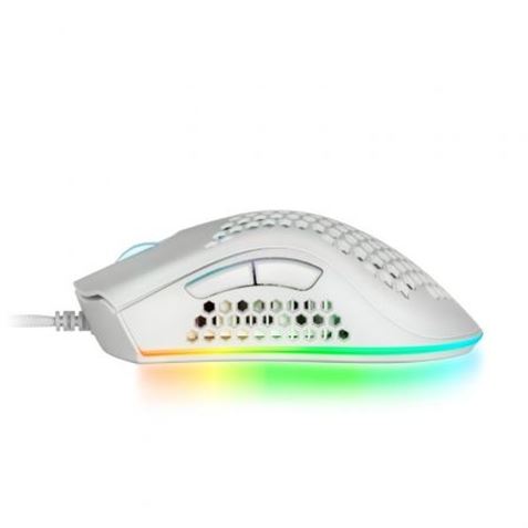 RATON GAMING 32000DPI PROGRAMABLE RGB MMEX BLANCO MARS GAMING - MMEXW2