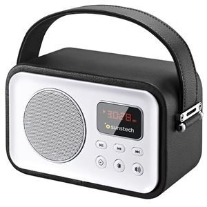 RADIO RETRO | FM | BLUETOOTH | RPBT450O NEGRO SUNSTECH - RPBT450BK