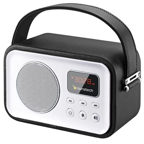 RADIO RETRO | FM | BLUETOOTH | RPBT450O NEGRO SUNSTECH - RPBT450BK
