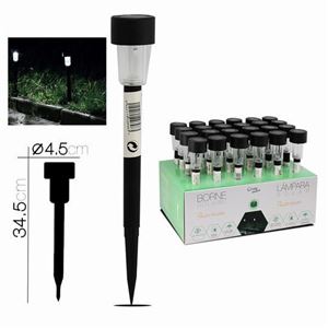 ESTACA SOLAR NEGRA 34CM - 229898.