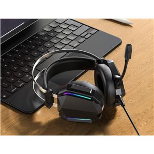 AURICULAR GAMING RGB CON MICROFONO XO-GE07 - XOGE07-2
