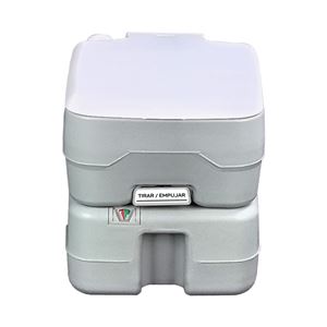 INODORO QUÍMICO PORTÁTIL 15 LITROS CON NIVEL MUVIP - MV0570-3