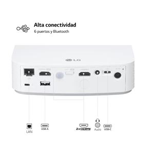 PROYECTOR PORTATIL PF50KS | SMART TV | 600LUMENS | LED | BT | LG - PF50KS-4