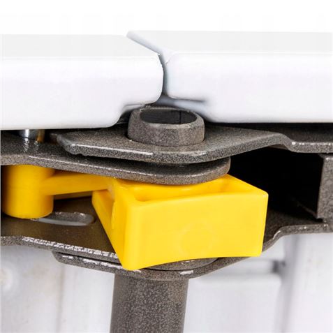 REACONDICIONADA MESA DE RESINA PLEGABLE 180X70X74CM 3.5CM SUNGARDEN - SG0099-3