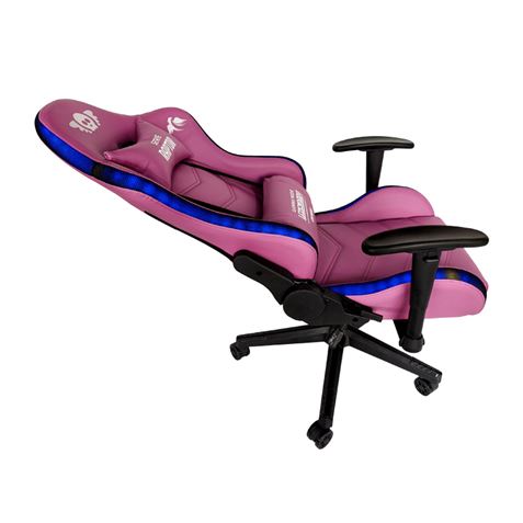 SILLA GAMING RGB SERIE RAPTOR LEGENDARY VIOLETA CROMAD - CR1165-4