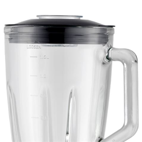 REACONDICIONADA BATIDORA INOXIDABLE VASO CRISTAL 1500W 1.5 LITROS MUVIP - MV0525-2