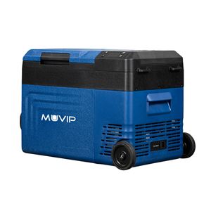 NEVERA PORTATIL CON COMPRESOR 22 LITROS 60W DOBLE ZONA MUVIP - MV0578-2