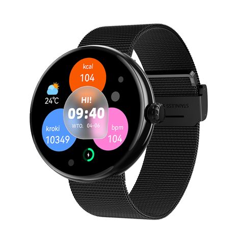 SMARTWATCH FOREVIVE SB-365 BLACK FOREVER - GSM180308