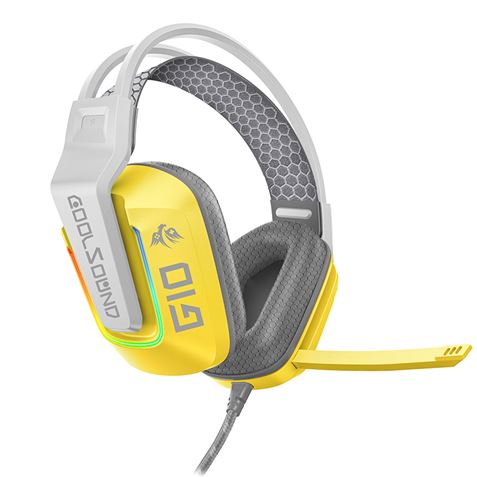 REAC AURICULAR GAMING G10 |XBOX| PS5 | PS4 |SWITCH| PC | AMARILLO COOLSOUND - CS0264