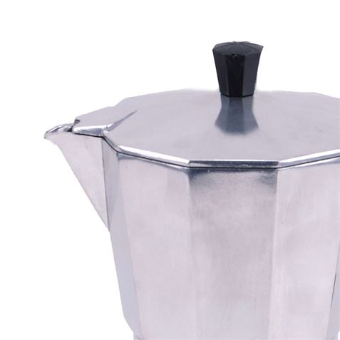 CAFETERA 9 TAZAS ALUMINIO ANTIADHERENTE MUVIP - MV0602-1