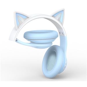 REACONDICIONADO AURICULARES DIADEMA BLUETOOTH BE38 CATS AZUL XO - XOBE38BL-3