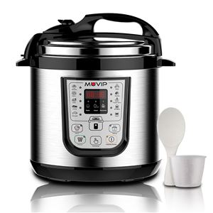 REACONDICIONADA OLLA A PRESIÓN PROGRAMABLE 6L | 15 PROGRAMAS 1000W MUVIP - MV0591