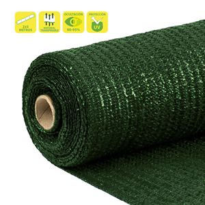 MALLA DE SOMBREO VERDE OSCURO 2X5 METROS SUNGARDEN - SG0139